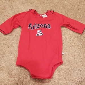 Arizona Wildcat bodysuit, size 18 mo